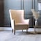 Flash Furniture Light Brown Faux Leather Wingback Accent Chair QY-B235-LTBR-GG - alternate 1